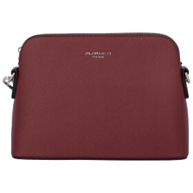 Universální dámská koženková crossbody Adela, vínová