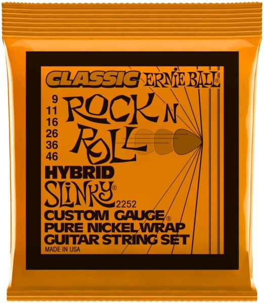 Ernie Ball 2252 Pure Nickel Hybrid Slinky