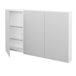 Dřevojas - Třídveřová galerka PREMIUM GA3E 120 - M01 Bílá mat 240868