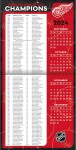JF Turner Kalendář Detroit Red Wings NHL 2025 Wall Calendar