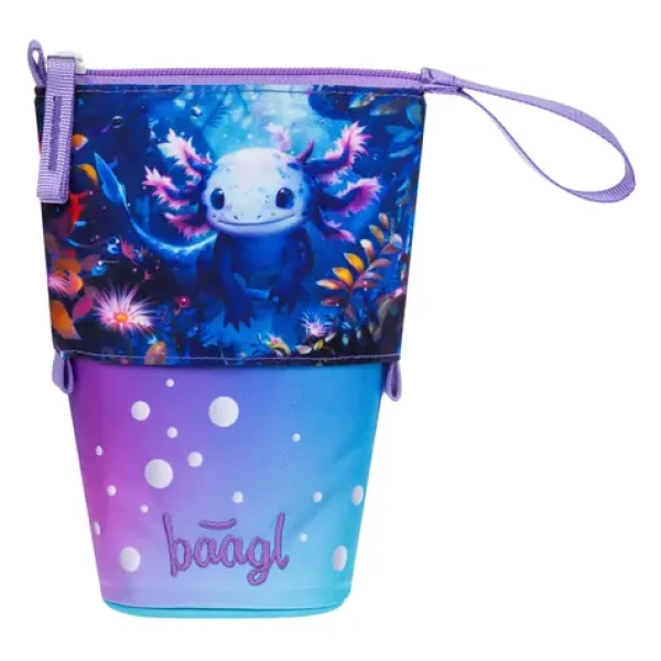 BAAGL Školní penál Pastelkovník Axolotl GRS (A-35450)
