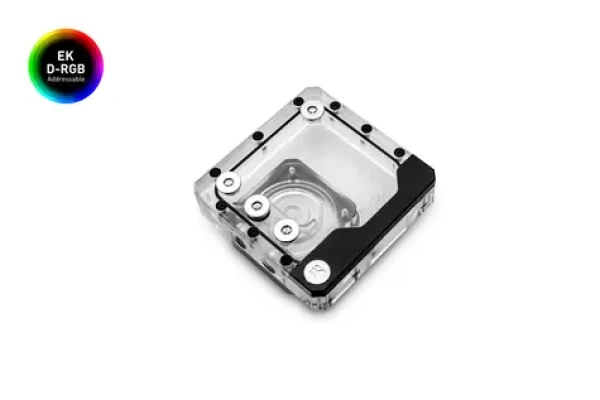EKWB EK-Quantum Kinetic FLT 120 D5/DDC body D-RGB - Plexi / pro D5 či DDC pumpu / expanzní nádoba (3831109822449)