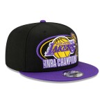 New Era Pánská kšiltovka Los Angeles Lakers NBA 2020 Champs 9FIFTY Snapback - Černá a fialová
