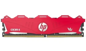 HP V6 16GB 2666 MHz červená / DDR4 / 2666MHz / CL18 / 1.35V / s chladičem (7EH62AA#ABB)
