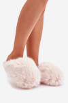 Dámské Fuzzy Pantofle Světle Béžové Wladisa 36/37