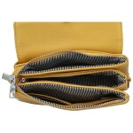 Trendy dámská crossbody kabelka Santiana Lea, žlutá