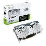 Asus Dual GeForce RTX 4060 Ti WHITE 8GB GDDR6 90YV0J42-M0NA00