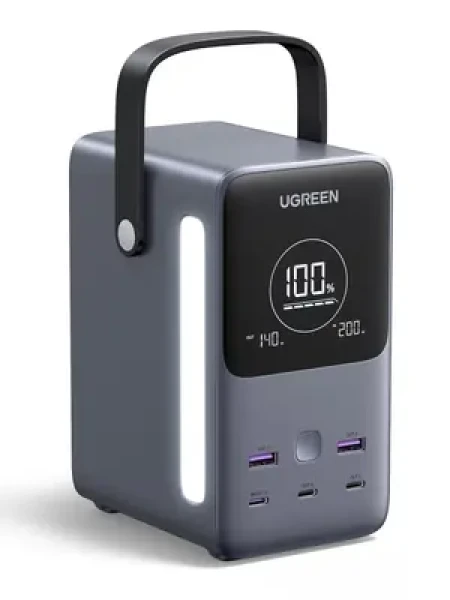 Rozbaleno - UGREEN 25286 powerbanka šedá / 48000mAh / 300W / 3x USB-C / 2x USB-A / rozbaleno (6941876222865.rozbaleno)