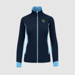 KARPOS W Pizz.Evo Full Zip Fl, Sky Captain/Blue Atoll velikost: XS