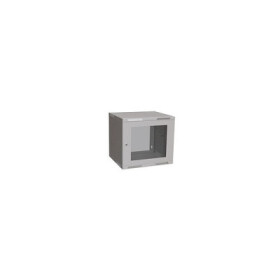 Solarix rozvaděč nástěnný skládaný SENSA LITE 9U 450mm, dveře sklo, RAL 7035 SENSA-L-9U-545-11-G EDF_1874074