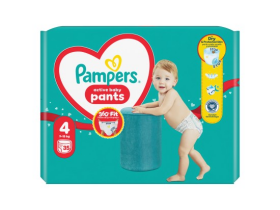 Pampers Active Baby Pants, vel. 4, 35 ks