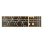 GENIUS Slimstar 7250BT černá / bezdrátová klávesnice / 2.4GHz + BT5.0 / Copilot / CZ+SK layout (31320004403)