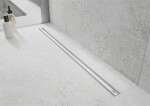 MEXEN - Flat 360 Slim odtokový žlab otočný 110 cm bílá 1241110