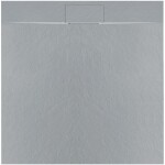 REA - Sprchová vanička Bazalt Grey 90x90 REA-K4105