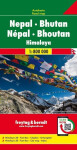 AK 224 Nepál - Bhutan 1:800 000 / automapa