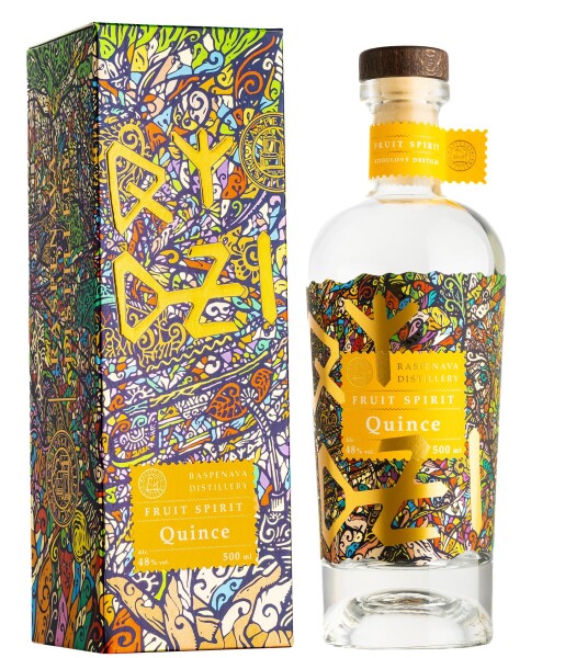 Raspevana Distillery Fruit Spirit - Kdoulovice 48% 0,5L (karton)