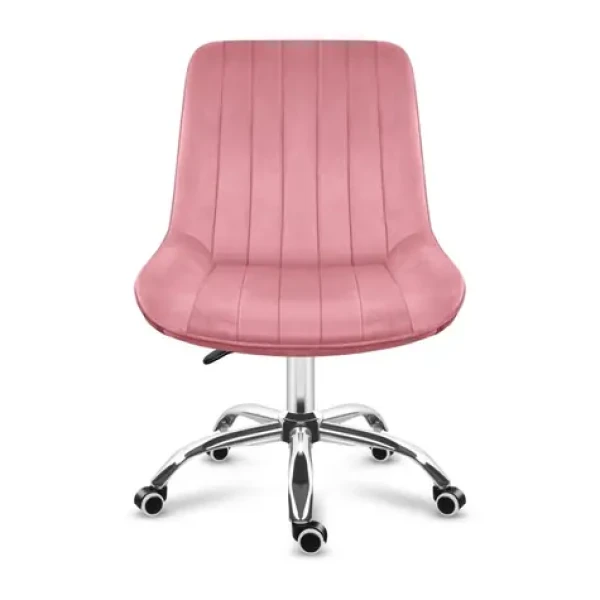 Mark Adler Future 3.5 velur růžová / Kancelářská otočná židle / nosnost až 130 kg (MA-FUTURE 3.5 PINK)