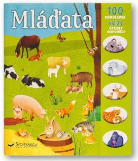 Mláďata - 100 samolepek, kvízy, otázky, odpovědi