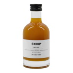 Nicolas Vahé Pomerančový sirup 200 ml, oranžová barva, sklo