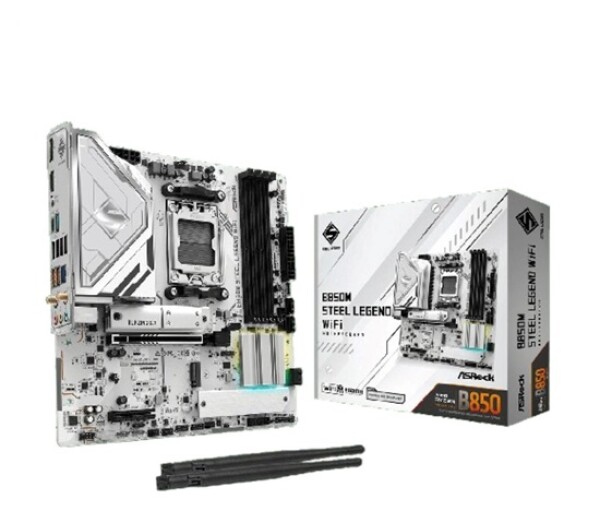 ASRock MB Sc AM5 B850M Steel Legend WiFi, AMD B850, 4xDDR5, 1xDP, 1xHDMI, WiFi, mATX EDF_1883060