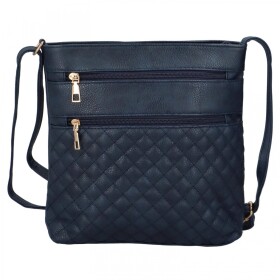 Elegantní dámská crossbody kabelka Ruvena, tmavě modrá