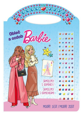 Barbie - modrý sešit/zošit