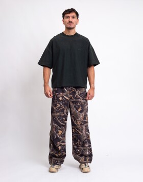 Carhartt WIP Fletcher Pant Camo Feather Tree, Black S