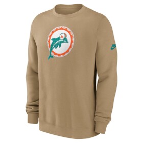 Nike Pánská mikina Miami Dolphins NFL Swing Pass Rewind Club Crew Velikost: XL