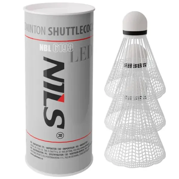 NILS NBL6193 Badmintonové míčky s LED 3 ks (5907695594959)