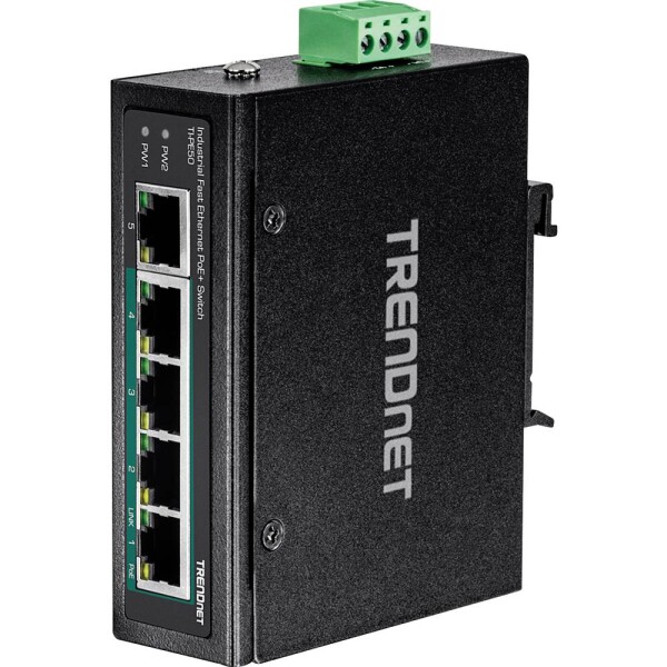 TrendNet 21.22.1439 TI-PE50 průmyslový ethernetový switch 10 / 100 MBit/s