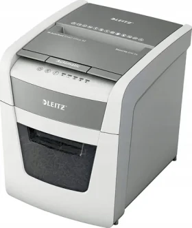 Leitz IQ Autofeed Small Office 50 bílá / Skartovač / automatický podavač / P-4 / 50 listů / 20 L (80350000)