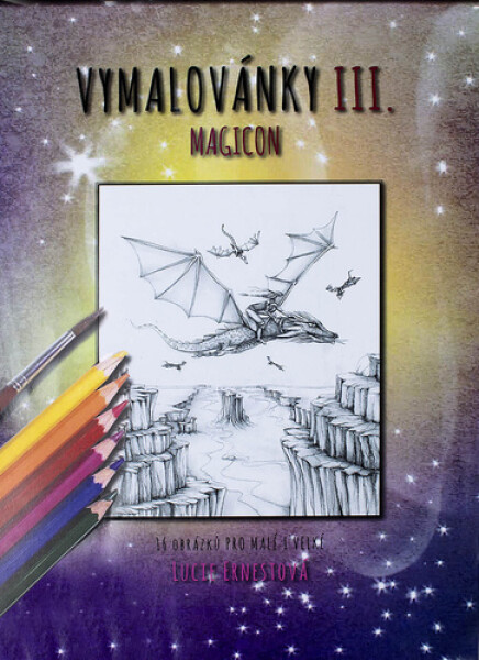 Vymalovánky 3.díl lepenou horní vazbou A4