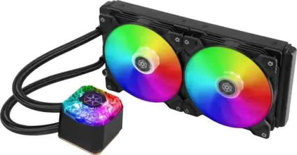 SilverStone IceGem 280 ARGB / 2x 140mm / 23.4 dB @ 1600 RPM / Intel AMD (SST-IG280-ARGB)