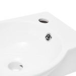 Umyvadlo SAT Brevis 40,5x28 cm otvor pro baterii vpravo SATBRE4028R SATBRE4028R