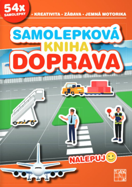 Samolepková kniha Doprava Nalepuj