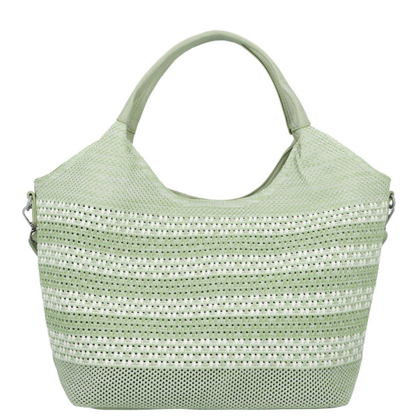 Elegantní dámská kabelka do ruky Carlita, zelená
