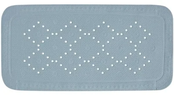 Spirella ALASKA protiskluzová podložka do vany světle šedá / PVC / 91 x 36 cm