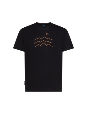 Pánské merino triko s krátkým rukávem ICEBREAKER Mens 125 Cool-Lite Sphere SS Tee Across, Black velikost: XXL