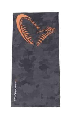 Savage Gear Šátek Black Savage Tec-Tube w/Fleece (50838)