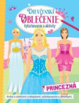 Zošit Dievčenské oblečenie - princezná + samolepky SK verzia 23x30cm