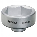 Hazet 2169-15 Klíč HAZET pro olejové filtry, 4hranný profil, 8 mm (1/2 palce), vnější 105 mm