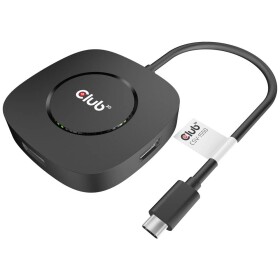 Club3D CSV-1550 USB-C® (USB 3.1) Multiport hub černá