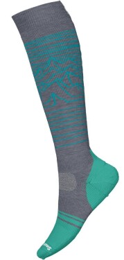Unisex merino snowboardové ponožky SMARTWOOL Snowboard Full Cushion Iguchi OTC Socks, Medium Gray velikost: 46-49 (XL)