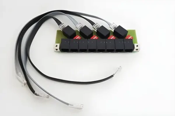 Wantec AW4000 / Rozšiřovací patch panel / Pro Auerswald 4000 / 4x RJ-45 (2033)
