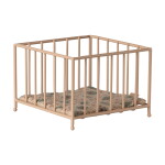 Maileg Ohrádka pro zvířátka Maileg Micro – Rose, růžová barva, kov, textil