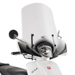 6102A plexi čiré Kymco Like 50-125-200i (09-16)/Piaggio Zip, vxš520x666 mm, použij sadu A 6102A