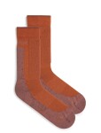 Pánské merino turistické ponožky ICEBREAKER Mens Hike+ Medium Crew, Dusty Clay/Carob velikost: 42-44 (M)