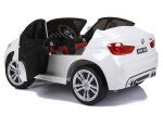 Mamido Elektrické autíčko BMW X6 M dvoumístné XXL bílé