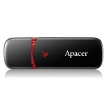 Apacer AH323 32GB černá / Flash Disk / USB 2.0 (AP32GAH333B-1)