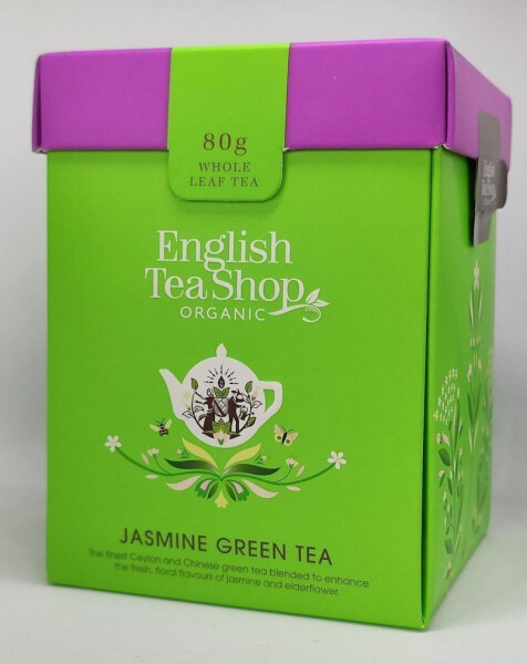 English Tea Shop Čaj Zelený s jasmínem, sypaný, 80g